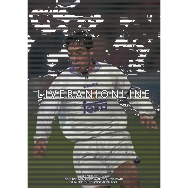 10-01-1998 MADRID-CAMPIONATO DI CALCIO LIGA SPAGNOLA ATLETICO MADRID-REAL MADRID NELLA FOTO RAUL GONZALES AG ALDO LIVERANI SAS