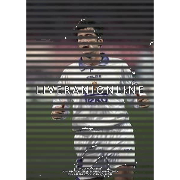 10-01-1998 MADRID-CAMPIONATO DI CALCIO LIGA SPAGNOLA ATLETICO MADRID-REAL MADRID NELLA FOTO DAVOR SUKER AG ALDO LIVERANI SAS