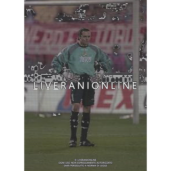 10-01-1998 MADRID-CAMPIONATO DI CALCIO LIGA SPAGNOLA ATLETICO MADRID-REAL MADRID NELLA FOTO MOLINA JOSE FRANCISCO AG ALDO LIVERANI SAS