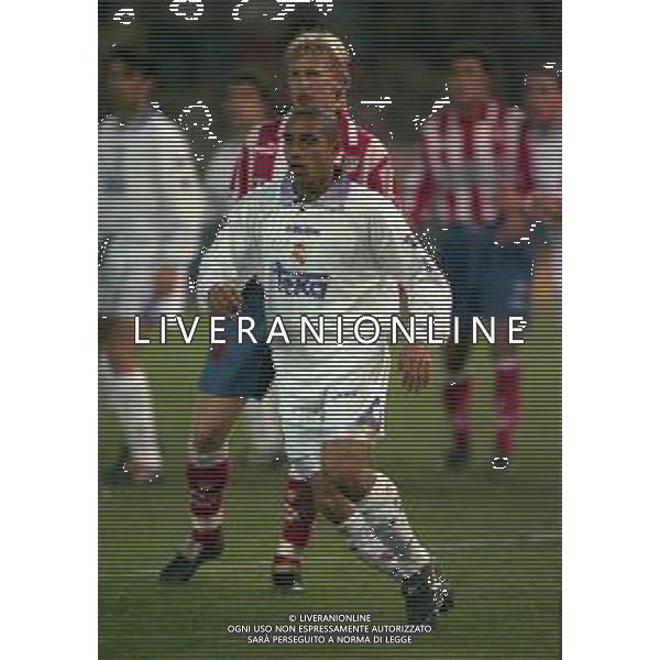 10-01-1998 MADRID-CAMPIONATO DI CALCIO LIGA SPAGNOLA ATLETICO MADRID-REAL MADRID NELLA FOTO ROBERTO CARLOS AG ALDO LIVERANI SAS