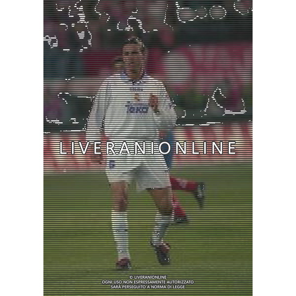 10-01-1998 MADRID-CAMPIONATO DI CALCIO LIGA SPAGNOLA ATLETICO MADRID-REAL MADRID NELLA FOTO FERNADO REDONDO AG ALDO LIVERANI SAS