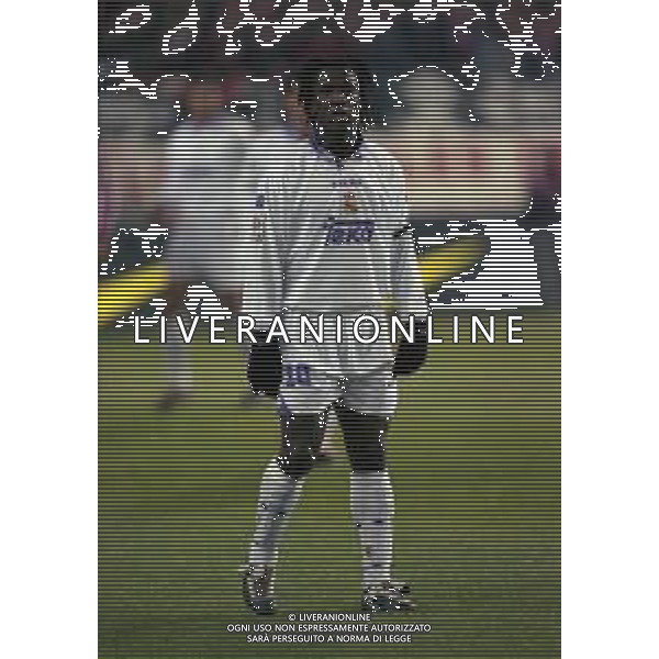 10-01-1998 MADRID-CAMPIONATO DI CALCIO LIGA SPAGNOLA ATLETICO MADRID-REAL MADRID NELLA FOTO CLARENCE SEEDORF AG ALDO LIVERANI SAS