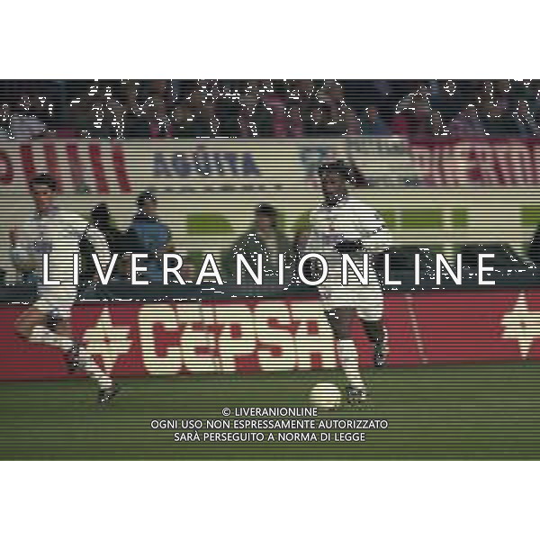 10-01-1998 MADRID-CAMPIONATO DI CALCIO LIGA SPAGNOLA ATLETICO MADRID-REAL MADRID NELLA FOTO CLARENCE SEEDORF AG ALDO LIVERANI SAS
