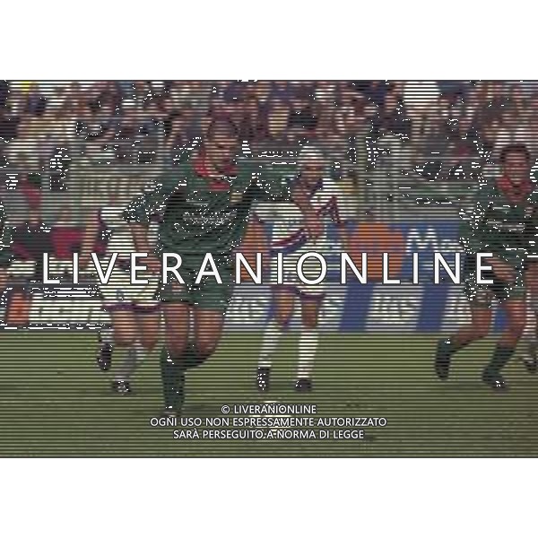 30-10-1999 VENEZIA CAMPIONATO DI CALCIO SERIE A VENEZIA-BOLOGNA 0-1 NELLA FOTO RIGORE SBAGLAITO DA FILIPPO MANIERO AG ALDO LIVERANI SAS