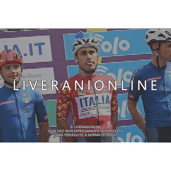 13-04-2022 Giro Di Sicilia; Tappa 02 Palma Di Montechiaro - Caltanissetta; 2022, Gazprom - Rusvelo; Malucelli, Matteo; Palma Di Montechiaro; ©SIROTTI/AGENZIA ALDO LIVERANI SAS