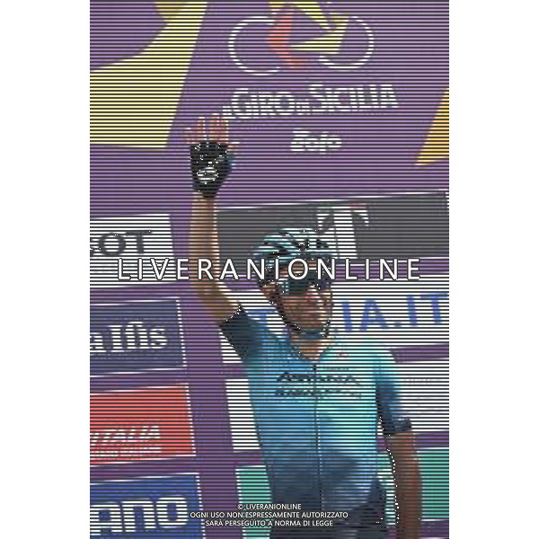 13-04-2022 Giro Di Sicilia; Tappa 02 Palma Di Montechiaro - Caltanissetta; 2022, Astana - Qazaqstan; Nibali, Vincenzo; Palma Di Montechiaro; ©SIROTTI/AGENZIA ALDO LIVERANI SAS
