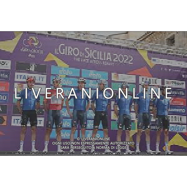 13-04-2022 Giro Di Sicilia; Tappa 02 Palma Di Montechiaro - Caltanissetta; 2022, Italia; 2022, Gazprom - Rusvelo; Malucelli, Matteo; Palma Di Montechiaro; ©SIROTTI/AGENZIA ALDO LIVERANI SAS
