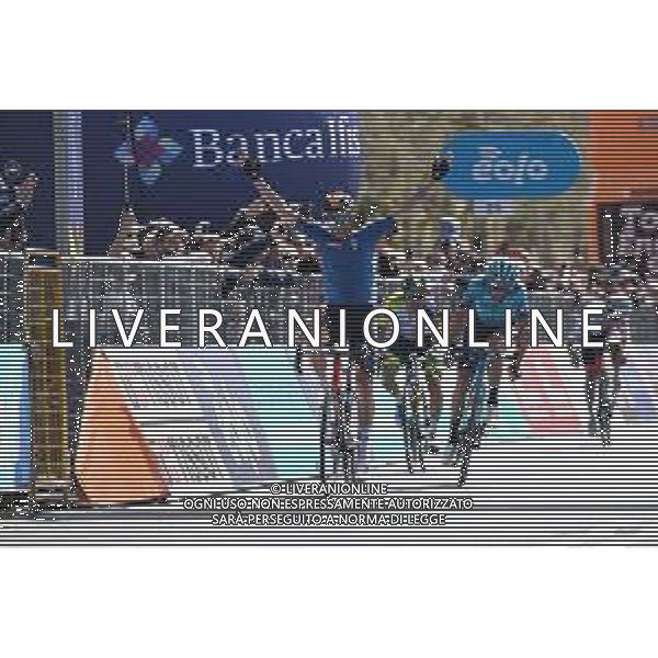 13-04-2022 Giro Di Sicilia; Tappa 02 Palma Di Montechiaro - Caltanissetta; 2022, Bahrain - Victorious; 2022, Astana - Qazaqstan; Caruso, Damiano; Nibali, Vincenzo; Caltanissetta; ©SIROTTI/AGENZIA ALDO LIVERANI SAS