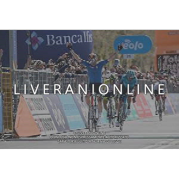 13-04-2022 Giro Di Sicilia; Tappa 02 Palma Di Montechiaro - Caltanissetta; 2022, Bahrain - Victorious; Caruso, Damiano; Caltanissetta; ©SIROTTI/AGENZIA ALDO LIVERANI SAS