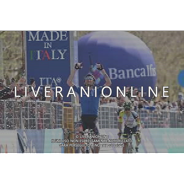 13-04-2022 Giro Di Sicilia; Tappa 02 Palma Di Montechiaro - Caltanissetta; 2022, Bahrain - Victorious; Caruso, Damiano; Caltanissetta; ©SIROTTI/AGENZIA ALDO LIVERANI SAS