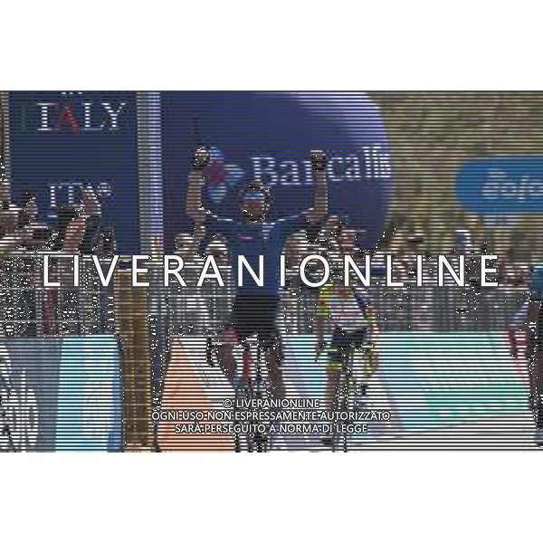 13-04-2022 Giro Di Sicilia; Tappa 02 Palma Di Montechiaro - Caltanissetta; 2022, Bahrain - Victorious; Caruso, Damiano; Caltanissetta; ©SIROTTI/AGENZIA ALDO LIVERANI SAS