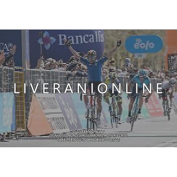 13-04-2022 Giro Di Sicilia; Tappa 02 Palma Di Montechiaro - Caltanissetta; 2022, Bahrain - Victorious; 2022, Astana - Qazaqstan; Caruso, Damiano; Nibali, Vincenzo; Caltanissetta; ©SIROTTI/AGENZIA ALDO LIVERANI SAS