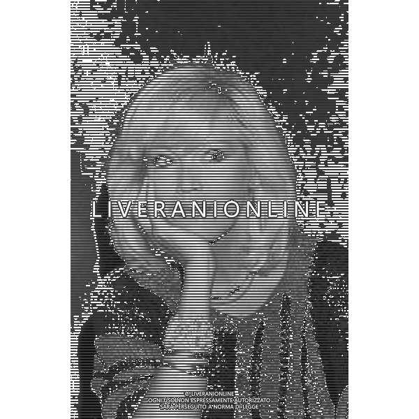 RETROSPETTIVA AMANDA LEAR CANTANTE E ATTRICE NELLA FOTO ALLA PRESENTAZIONE DEL PROGRAMMA TELEVISIVO \'W LE DONNE\' A MILANO NEL 1985 ©Archivio Giovanni Liverani/AGENZIA ALDO LIVERANI SAS