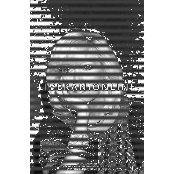 RETROSPETTIVA AMANDA LEAR CANTANTE E ATTRICE NELLA FOTO ALLA PRESENTAZIONE DEL PROGRAMMA TELEVISIVO \'W LE DONNE\' A MILANO NEL 1985 ©Archivio Giovanni Liverani/AGENZIA ALDO LIVERANI SAS