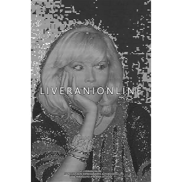 RETROSPETTIVA AMANDA LEAR CANTANTE E ATTRICE NELLA FOTO ALLA PRESENTAZIONE DEL PROGRAMMA TELEVISIVO \'W LE DONNE\' A MILANO NEL 1985 ©Archivio Giovanni Liverani/AGENZIA ALDO LIVERANI SAS