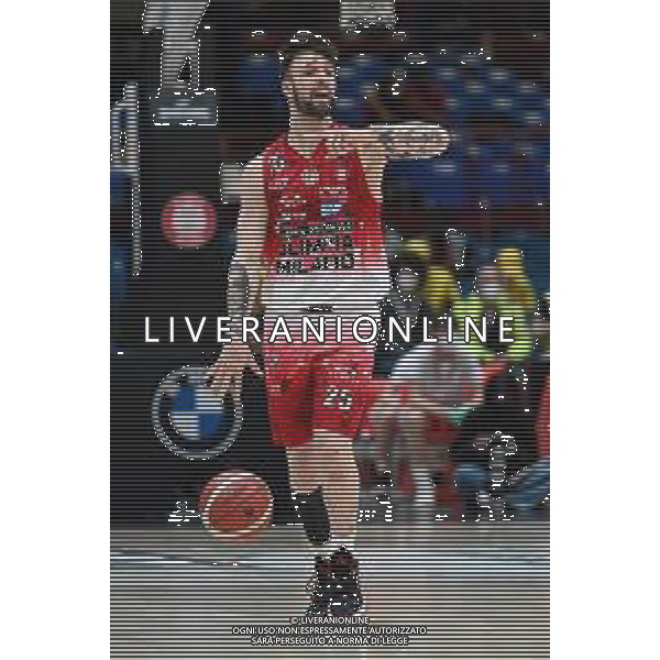 ¬© TVRG Tommaso Baldasso (Olimpia Milano) AX Armani Exchange Milano vs Vanoli Basket Cremona Campionato Serie A UnipolSai - 16a giornata regular season Assago (MI) 13-04-2022 Mediolanum Forum foto Roberto Garavaglia/ag. Aldo Liverani sas/AGENZIA ALDO LIVERANI SAS