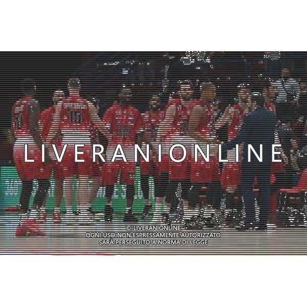 ¬© TVRG esultanza finale Olimpia Milano AX Armani Exchange Milano vs Vanoli Basket Cremona Campionato Serie A UnipolSai - 16a giornata regular season Assago (MI) 13-04-2022 Mediolanum Forum foto Roberto Garavaglia/ag. Aldo Liverani sas/AGENZIA ALDO LIVERANI SAS