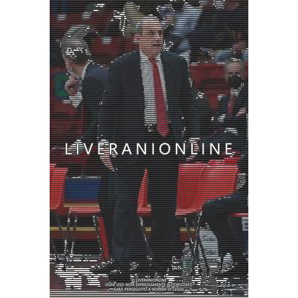¬© TVRG Ettore Messina allenatore Olimpia Milano AX Armani Exchange Milano vs Vanoli Basket Cremona Campionato Serie A UnipolSai - 16a giornata regular season Assago (MI) 13-04-2022 Mediolanum Forum foto Roberto Garavaglia/ag. Aldo Liverani sas/AGENZIA ALDO LIVERANI SAS