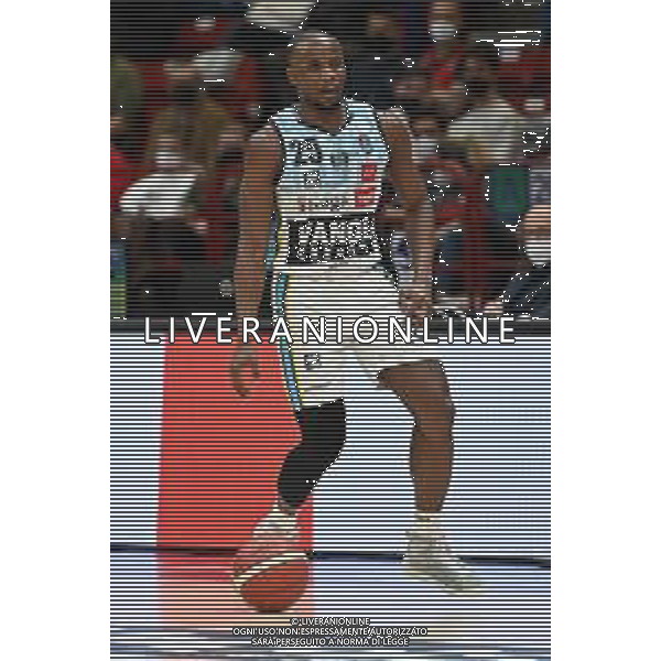 © TVRG David Reginald Cournooh (Vanoli Cremona) AX Armani Exchange Milano vs Vanoli Basket Cremona Campionato Serie A UnipolSai - 16a giornata regular season Assago (MI) 13-04-2022 Mediolanum Forum foto Roberto Garavaglia/ag. Aldo Liverani sas/AGENZIA ALDO LIVERANI SAS
