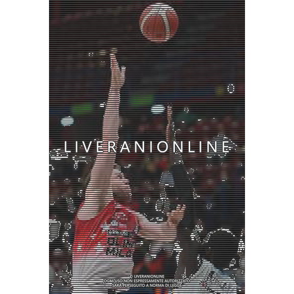 ¬© TVRG Nicolo\' Melli (Olimpia Milano) AX Armani Exchange Milano vs Vanoli Basket Cremona Campionato Serie A UnipolSai - 16a giornata regular season Assago (MI) 13-04-2022 Mediolanum Forum foto Roberto Garavaglia/ag. Aldo Liverani sas/AGENZIA ALDO LIVERANI SAS