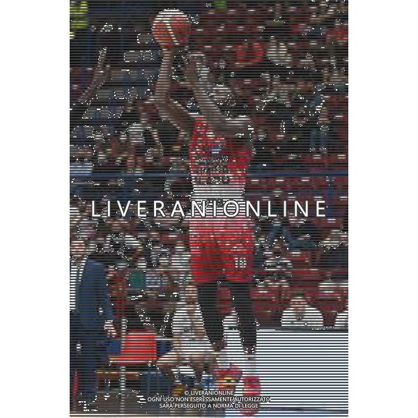 ¬© TVRG Jerian Grant (Olimpia Milano) AX Armani Exchange Milano vs Vanoli Basket Cremona Campionato Serie A UnipolSai - 16a giornata regular season Assago (MI) 13-04-2022 Mediolanum Forum foto Roberto Garavaglia/ag. Aldo Liverani sas/AGENZIA ALDO LIVERANI SAS