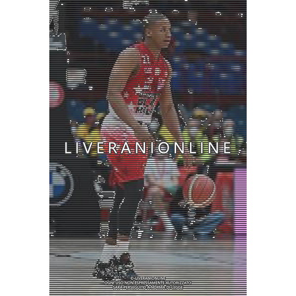 ¬© TVRG Devon Hall (Olimpia Milano) AX Armani Exchange Milano vs Vanoli Basket Cremona Campionato Serie A UnipolSai - 16a giornata regular season Assago (MI) 13-04-2022 Mediolanum Forum foto Roberto Garavaglia/ag. Aldo Liverani sas/AGENZIA ALDO LIVERANI SAS