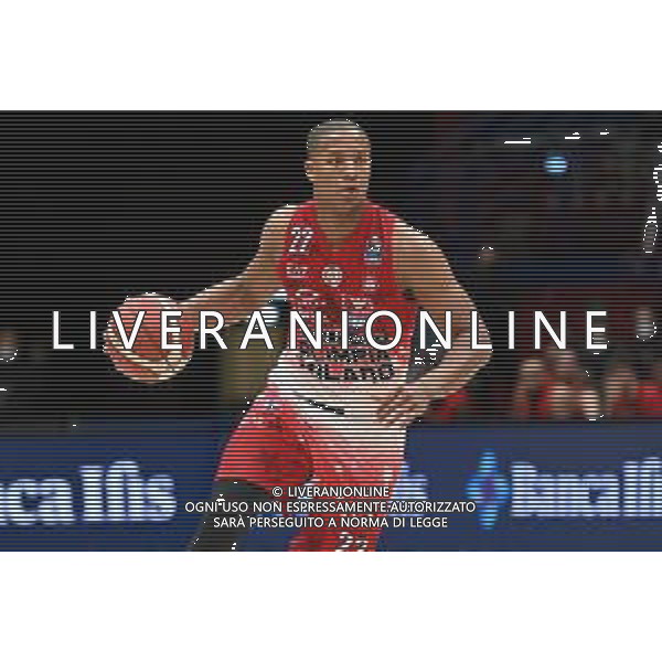 ¬© TVRG Devon Hall (Olimpia Milano) AX Armani Exchange Milano vs Vanoli Basket Cremona Campionato Serie A UnipolSai - 16a giornata regular season Assago (MI) 13-04-2022 Mediolanum Forum foto Roberto Garavaglia/ag. Aldo Liverani sas/AGENZIA ALDO LIVERANI SAS