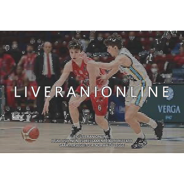¬© TVRG Samuele Miccoli (Olimpia Milano) e sulla DX Nicholas Errica (Vanoli Cremona) AX Armani Exchange Milano vs Vanoli Basket Cremona Campionato Serie A UnipolSai - 16a giornata regular season Assago (MI) 13-04-2022 Mediolanum Forum foto Roberto Garavaglia/ag. Aldo Liverani sas/AGENZIA ALDO LIVERANI SAS