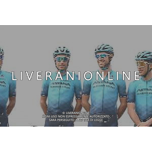 14-04-2022 Giro Di Sicilia; Tappa 03 Realmonte - Piazza Armerina; 2022, Astana - Qazaqstan; Nibali, Vincenzo; Nibali, Antonio; Realmonte - Scala Dei Turchi; ©SIROTTI/AGENZIA ALDO LIVERANI SAS