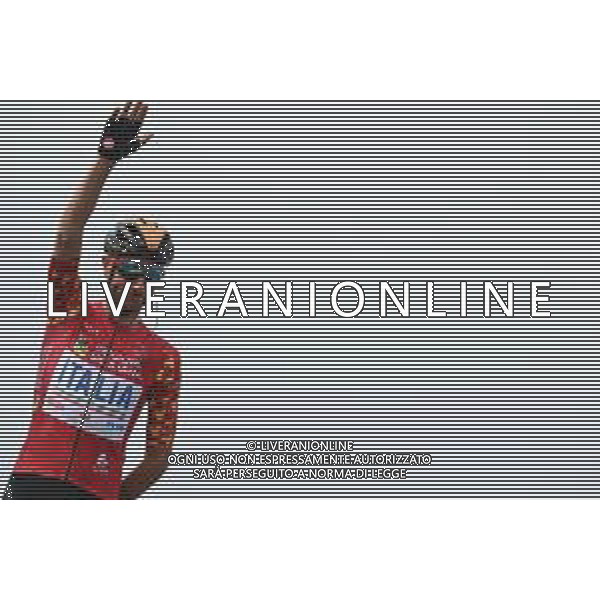 14-04-2022 Giro Di Sicilia; Tappa 03 Realmonte - Piazza Armerina; 2022, Bahrain - Victorious; Caruso, Damiano; Realmonte - Scala Dei Turchi; ©SIROTTI/AGENZIA ALDO LIVERANI SAS