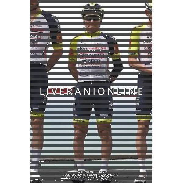 14-04-2022 Giro Di Sicilia; Tappa 03 Realmonte - Piazza Armerina; 2022, Intermarche - Wanty Gobert; Pozzovivo, Domenico; Realmonte - Scala Dei Turchi; ©SIROTTI/AGENZIA ALDO LIVERANI SAS
