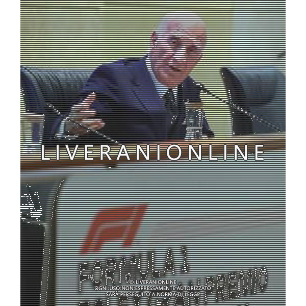 BOLOGNA 14 04 2022 CONFERENZA STAMPA IN REGIONE EMILIA ROMAGNA PER LA PRESENTAZIONE DEL ROLEX GRAN PREMIO F1 DEL MADE IN ITALY E DELL\'EMILIA-ROMAGNA A IMOLA NELLA FOTO ANGELO STICCHI DAMIANI PRESIDENTE ACI ©SANNA/AGENZIA ALDO LIVERANI SAS