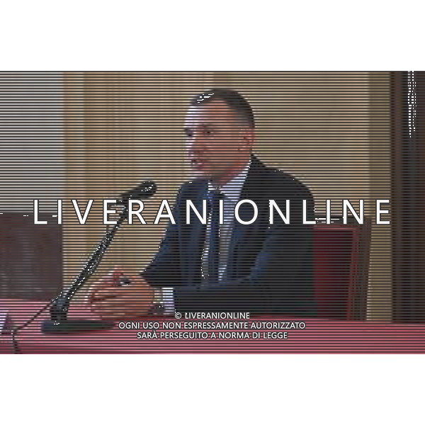© TVRG Insieme per l\'Ucraina nella foto Andrij Shevchenko Milano 14-04-2022 Presso la Sala Alessi di Palazzo Marino conferenza stampa di presentazione dell\'iniziativa Insieme per l\'Ucraina, presenti il sindaco di Milano Giuseppe Sala e l\'ex calciatore ucraino Andrij Shevchenko foto Roberto Garavaglia/ag. Aldo Liverani sas