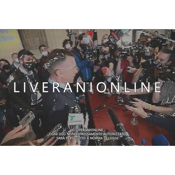 © TVRG Insieme per l\'Ucraina nella foto Andrij Shevchenko Milano 14-04-2022 Presso la Sala Alessi di Palazzo Marino conferenza stampa di presentazione dell\'iniziativa Insieme per l\'Ucraina, presenti il sindaco di Milano Giuseppe Sala e l\'ex calciatore ucraino Andrij Shevchenko foto Roberto Garavaglia/ag. Aldo Liverani sas