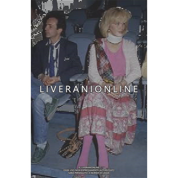 RETROSPETTIVA AMANDA LEAR ATTRICE E CANTANTE NELLA FOTO CON IL MARITO ALAIN-PHILIPPE MALAGNAC d\'ARGENS de VILLELE NEL 1987 ©Archivio Giovanni Liverani/AGENZIA ALDO LIVERANI SAS