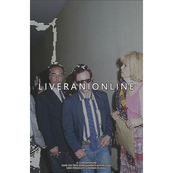 RETROSPETTIVA AMANDA LEAR ATTRICE E CANTANTE NELLA FOTO CON IL MARITO ALAIN-PHILIPPE MALAGNAC d\'ARGENS de VILLELE NEL 1987 ©Archivio Giovanni Liverani/AGENZIA ALDO LIVERANI SAS