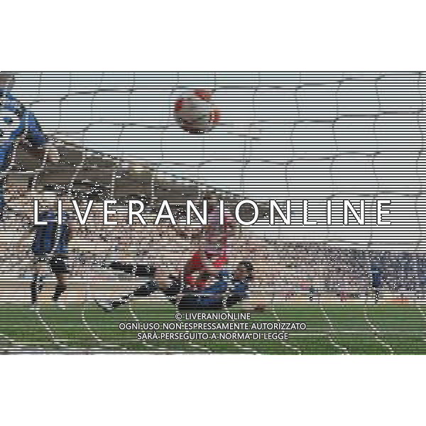 Christopher Nkunku (RB Lipsia) segna il gol dell\'1 a 0 Atalanta vs RB Lipsia UEFA Europa League quarti di finale - gara di ritorno Bergamo 14-04-2022 Gewiss Stadium - Stadio Atleti Azzurri d\'Italia foto Roberto Garavaglia/ag.Aldo Liverani sas /AGENZIA ALDO LIVERANI SAS