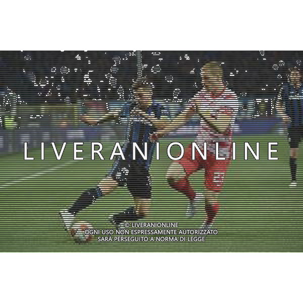Remo Freuler (Atalanta) e Marcel Halstenberg (RB Lipsia) Atalanta vs RB Lipsia UEFA Europa League quarti di finale - gara di ritorno Bergamo 14-04-2022 Gewiss Stadium - Stadio Atleti Azzurri d\'Italia foto Roberto Garavaglia/ag.Aldo Liverani sas /AGENZIA ALDO LIVERANI SAS