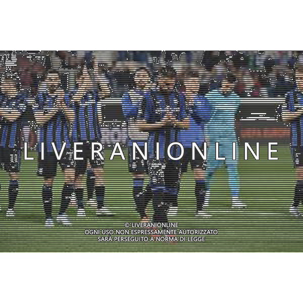 delusione Atalanta a fine gara Atalanta vs RB Lipsia UEFA Europa League quarti di finale - gara di ritorno Bergamo 14-04-2022 Gewiss Stadium - Stadio Atleti Azzurri d\'Italia foto Roberto Garavaglia/ag.Aldo Liverani sas /AGENZIA ALDO LIVERANI SAS