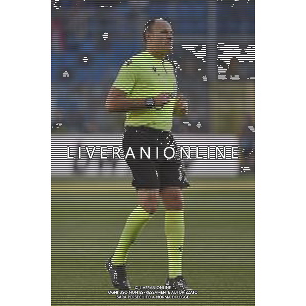 l\'arbitro Antonio Miguel Lahoz (SPA) Atalanta vs RB Lipsia UEFA Europa League quarti di finale - gara di ritorno Bergamo 14-04-2022 Gewiss Stadium - Stadio Atleti Azzurri d\'Italia foto Roberto Garavaglia/ag.Aldo Liverani sas /AGENZIA ALDO LIVERANI SAS