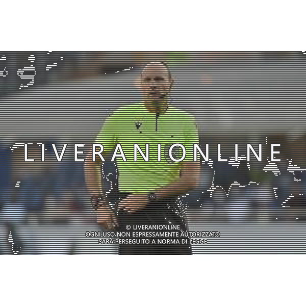 l\'arbitro Antonio Miguel Lahoz (SPA) Atalanta vs RB Lipsia UEFA Europa League quarti di finale - gara di ritorno Bergamo 14-04-2022 Gewiss Stadium - Stadio Atleti Azzurri d\'Italia foto Roberto Garavaglia/ag.Aldo Liverani sas /AGENZIA ALDO LIVERANI SAS