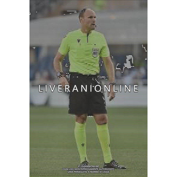 l\'arbitro Antonio Miguel Lahoz (SPA) Atalanta vs RB Lipsia UEFA Europa League quarti di finale - gara di ritorno Bergamo 14-04-2022 Gewiss Stadium - Stadio Atleti Azzurri d\'Italia foto Roberto Garavaglia/ag.Aldo Liverani sas /AGENZIA ALDO LIVERANI SAS