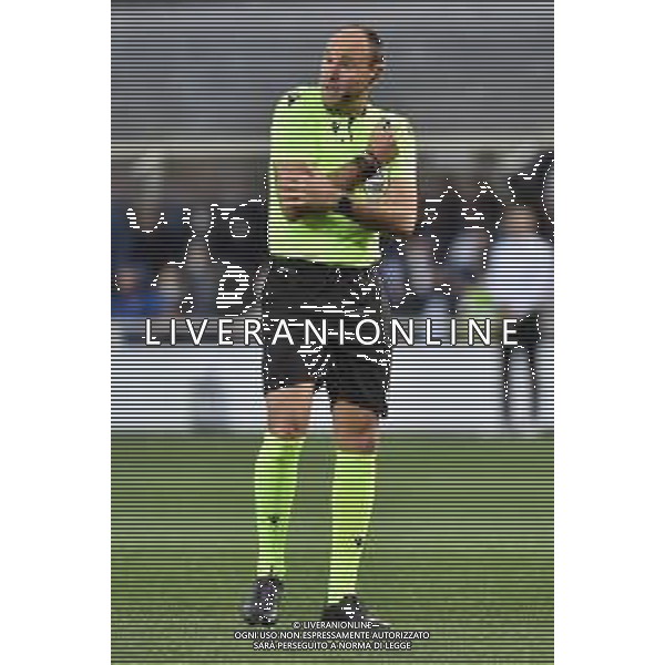 l\'arbitro Antonio Miguel Lahoz (SPA) Atalanta vs RB Lipsia UEFA Europa League quarti di finale - gara di ritorno Bergamo 14-04-2022 Gewiss Stadium - Stadio Atleti Azzurri d\'Italia foto Roberto Garavaglia/ag.Aldo Liverani sas /AGENZIA ALDO LIVERANI SAS