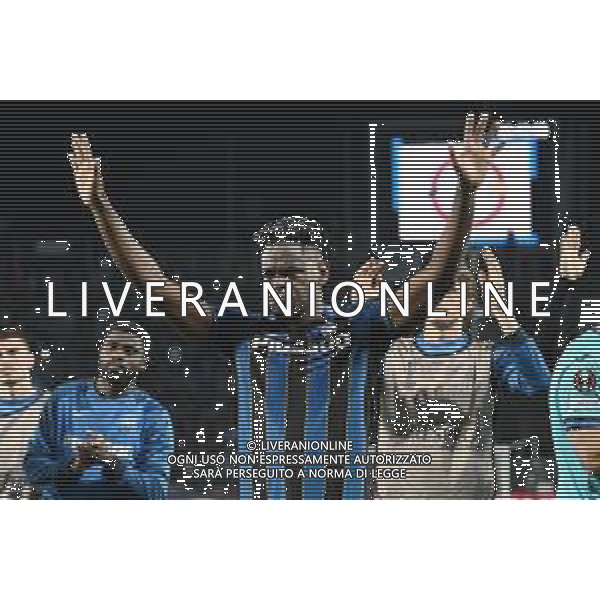 Duvan Zapata (Atalanta) Atalanta vs RB Lipsia UEFA Europa League quarti di finale - gara di ritorno Bergamo 14-04-2022 Gewiss Stadium - Stadio Atleti Azzurri d\'Italia foto Roberto Garavaglia/ag.Aldo Liverani sas /AGENZIA ALDO LIVERANI SAS