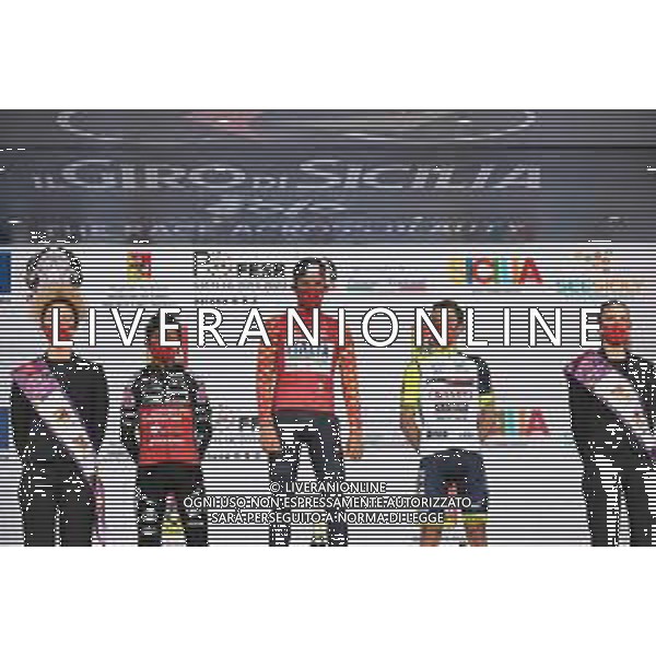 15-04-2022 Giro Di Sicilia; Tappa 04 Ragalna - Etna; 2022, Bahrain - Victorious; 2022, Drone Hopper - Androni; 2022, Intermarche - Wanty Gobert; Caruso, Damiano; Cepeda, Jefferson; Meintjes, Louis; Etna; FOTO STEFANO SIROTTI-AG ALDO LIVERANI SAS