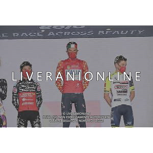 15-04-2022 Giro Di Sicilia; Tappa 04 Ragalna - Etna; 2022, Bahrain - Victorious; 2022, Drone Hopper - Androni; 2022, Intermarche - Wanty Gobert; Caruso, Damiano; Cepeda, Jefferson; Meintjes, Louis; Etna; FOTO STEFANO SIROTTI-AG ALDO LIVERANI SAS