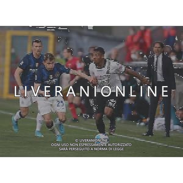 SPEZIA - INTER CAMPIONATO CALCIO SERIE A TIM 15.04.2022 NELLA FOTO AMIAN KELVIN E NICOLO\' BARELLA ©SANTANDREA/AGENZIA ALDO LIVERANI SAS