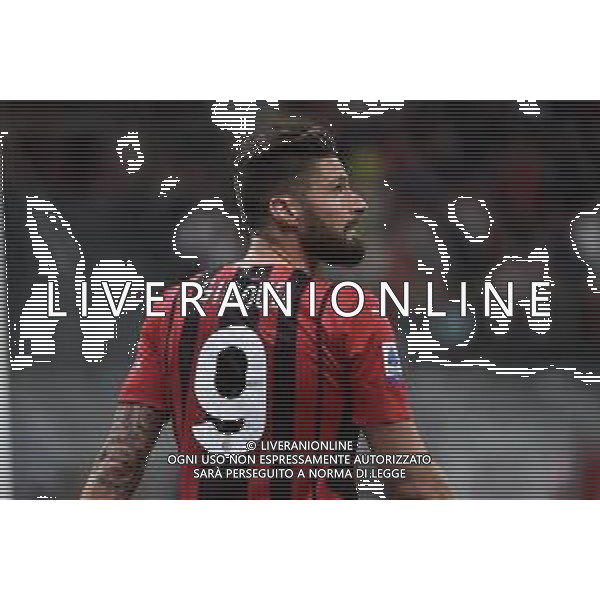 Olivier Giroud (Milan) Milan vs Genoa Campionato Serie A TIM - 33a giornata Milano 15-04-2022 Stadio Giuseppe Meazza - San Siro foto Roberto Garavaglia/ag. Aldo Liverani sas/AGENZIA ALDO LIVERANI SAS