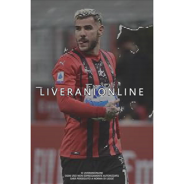 Theo Hernandez (Milan) Milan vs Genoa Campionato Serie A TIM - 33a giornata Milano 15-04-2022 Stadio Giuseppe Meazza - San Siro foto Roberto Garavaglia/ag. Aldo Liverani sas/AGENZIA ALDO LIVERANI SAS