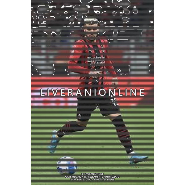 Theo Hernandez (Milan) Milan vs Genoa Campionato Serie A TIM - 33a giornata Milano 15-04-2022 Stadio Giuseppe Meazza - San Siro foto Roberto Garavaglia/ag. Aldo Liverani sas/AGENZIA ALDO LIVERANI SAS